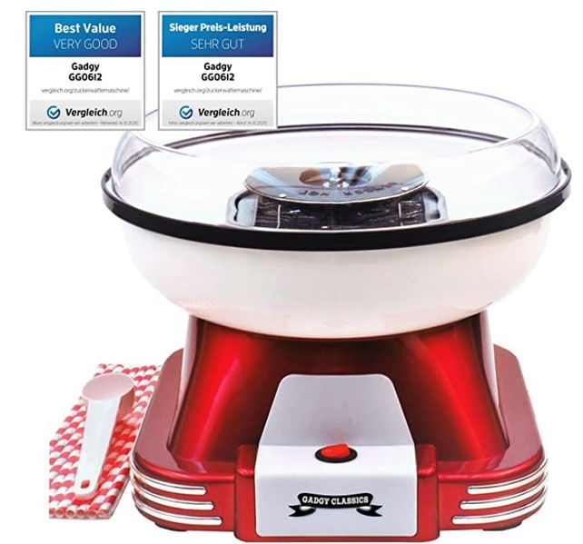 Datei:Zuckerwattemaschine für Zuhause - Retro Cotton Candy Machine.jpg