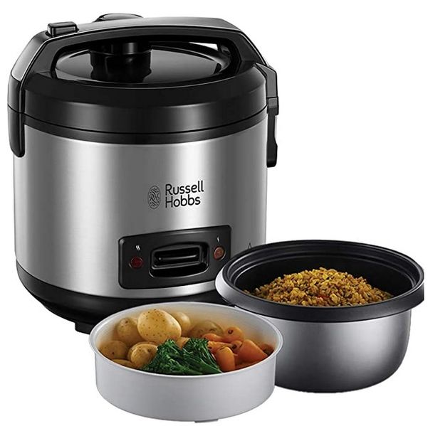 Datei:Russell Hobbs Reiskocher 1,2l inkl. Dampfgarer-Einsatz mit Aroma-Klappdeckel.jpg